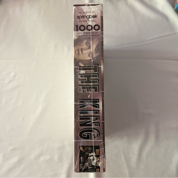 ELVIS THE KING 1000 PIECE Interlocking PUZZLE Springbok HALLMARK NEW SEALED - Picture 3 of 8